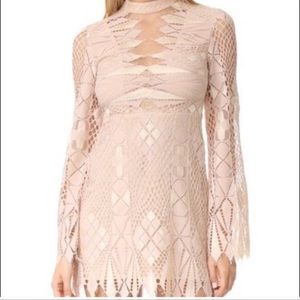 Free People Lace Deco Dress